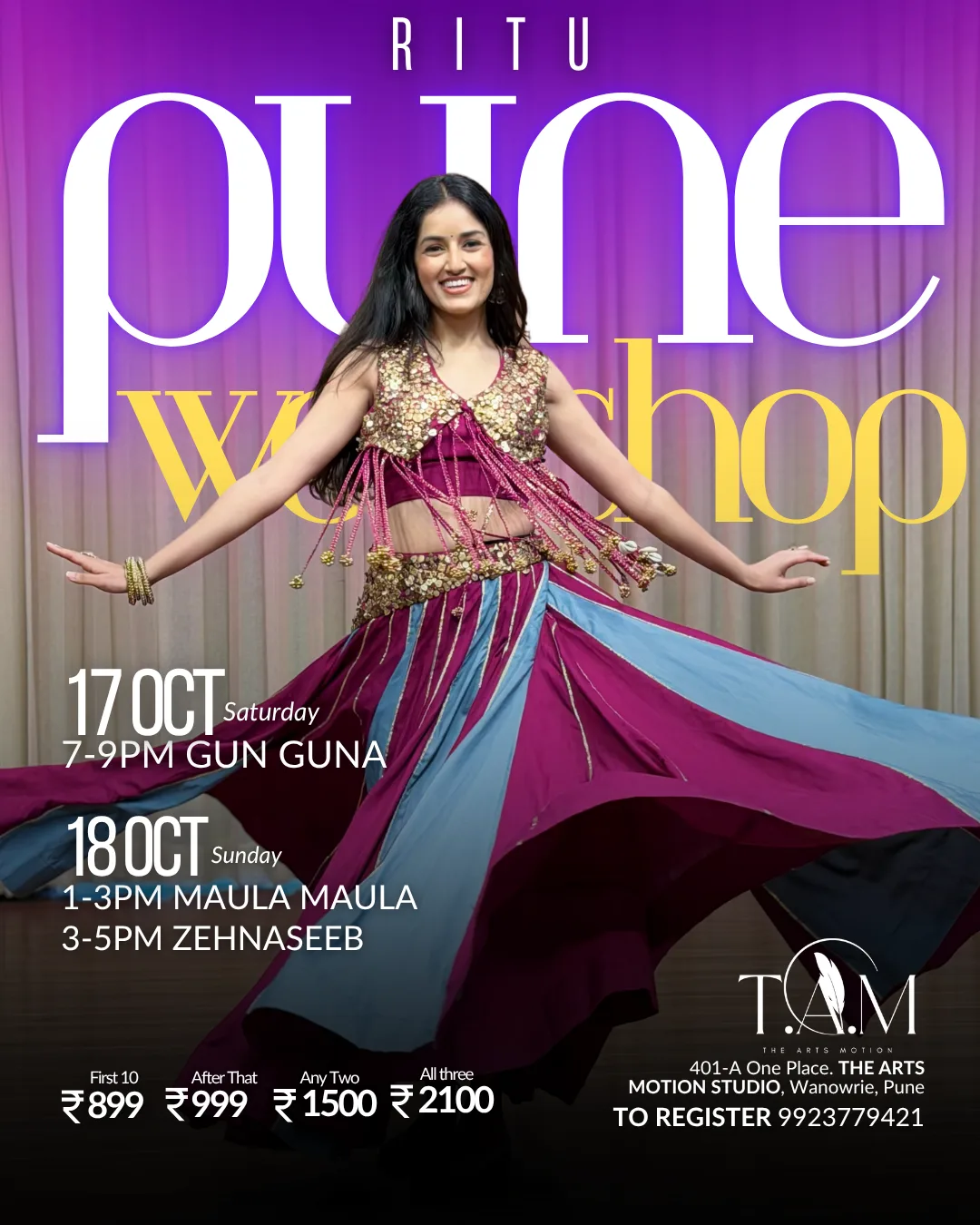 WORKSHOPS BY RITU