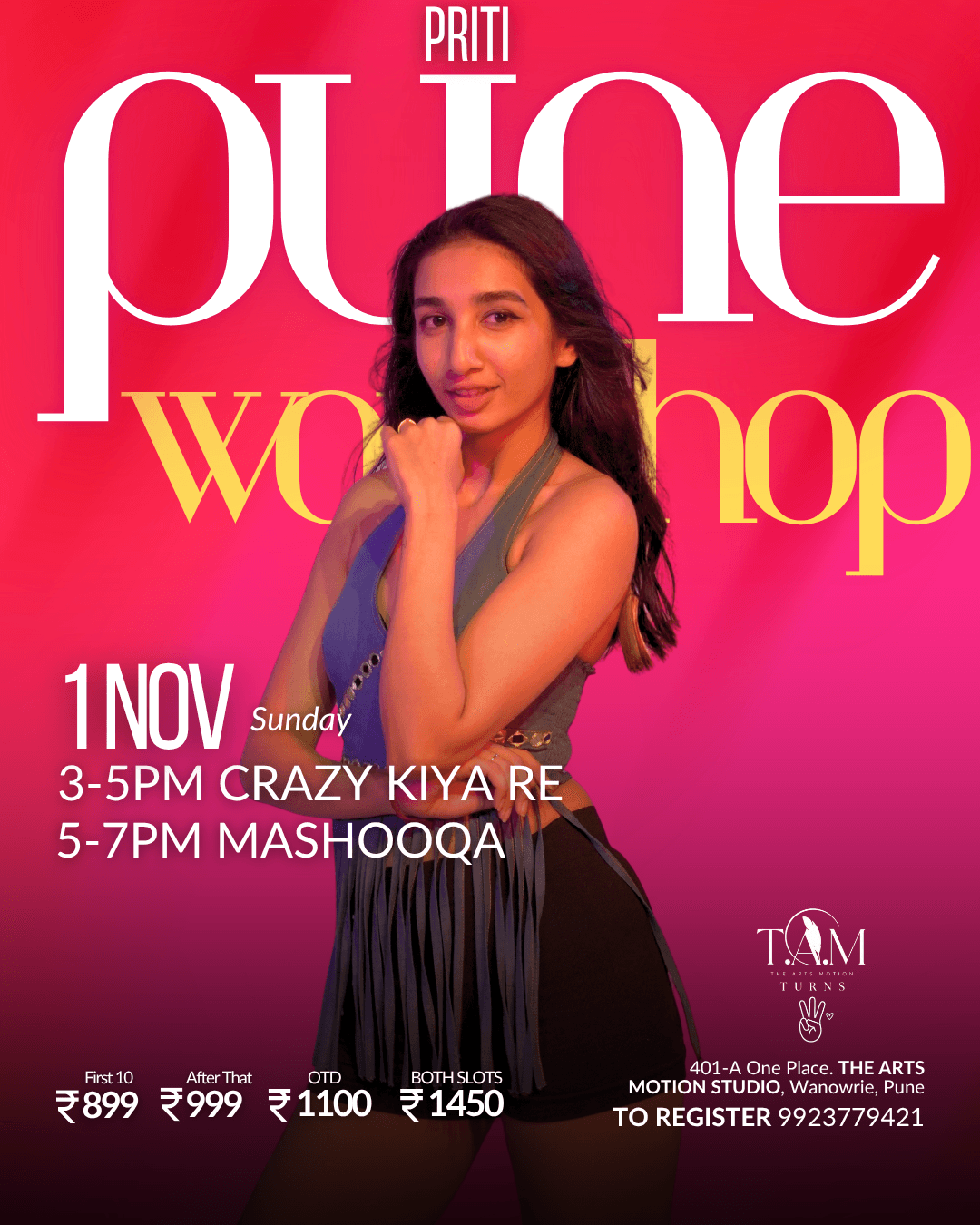 WORKSHOPS BY PRITI PURI